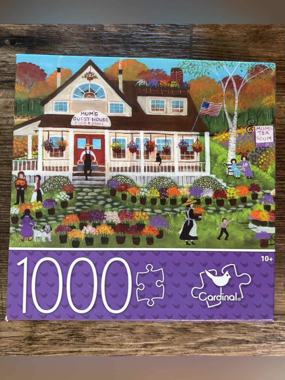 1000-Piece Jigsaw Puzzle - Mum's Guest House (Multicolor)